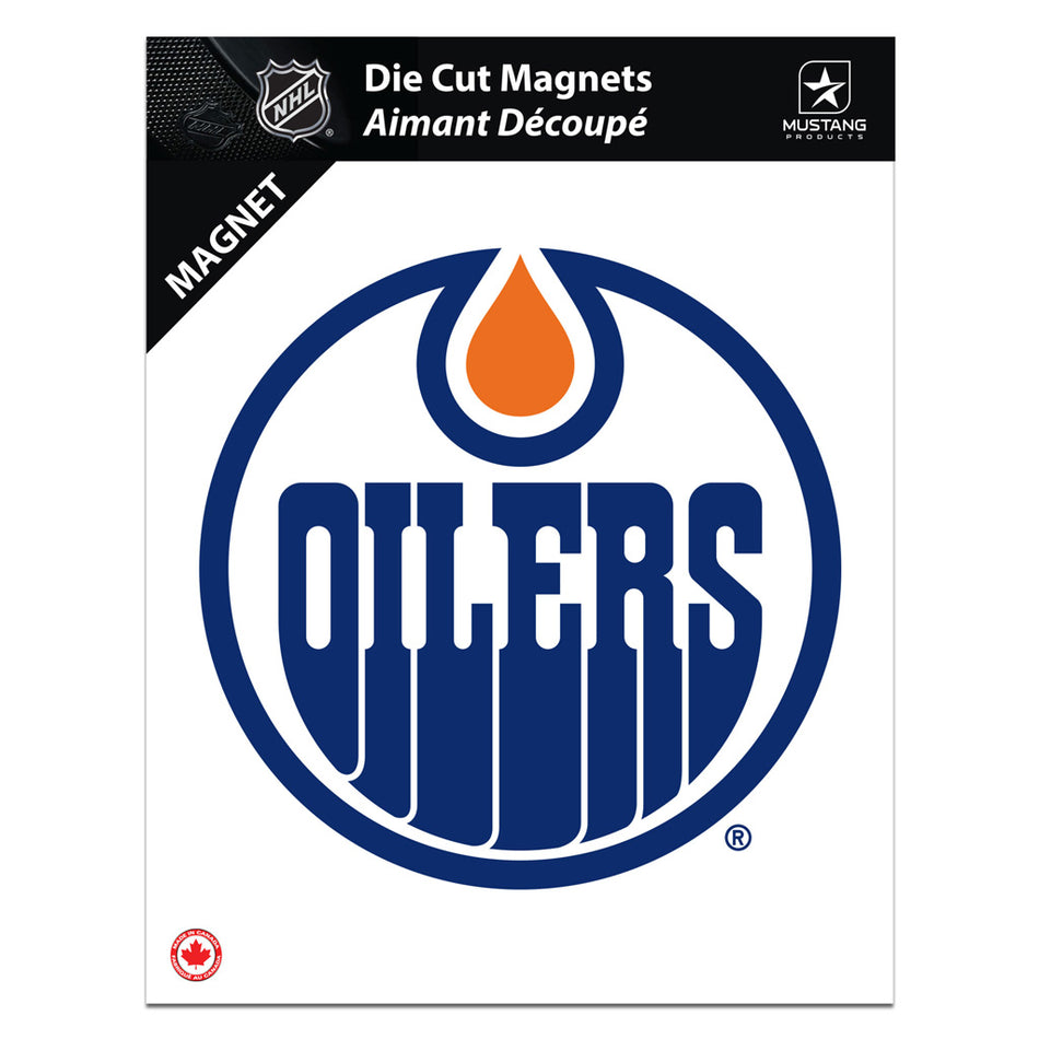 Edmonton Oilers Magnet | Team Crest 8" x 11"