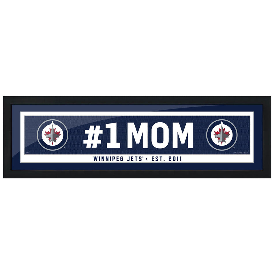 Winnipeg Jets  #1 Mom 6x22 Frame