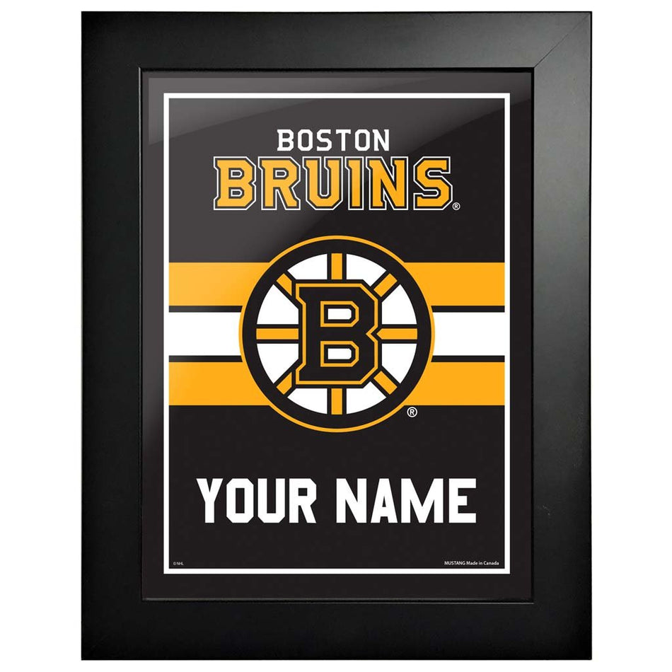 Boston Bruins -12x16 Team Personalized Pic Frame