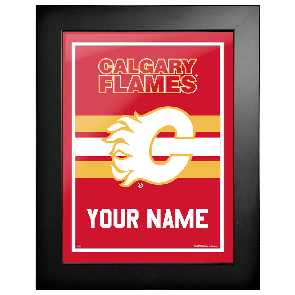 Calgary Flames-12x16 Team Personalized Pic Frame