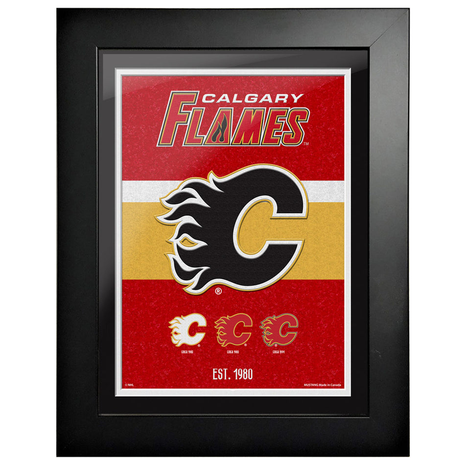 Calgary Flames 12x16 Team Tradition Print