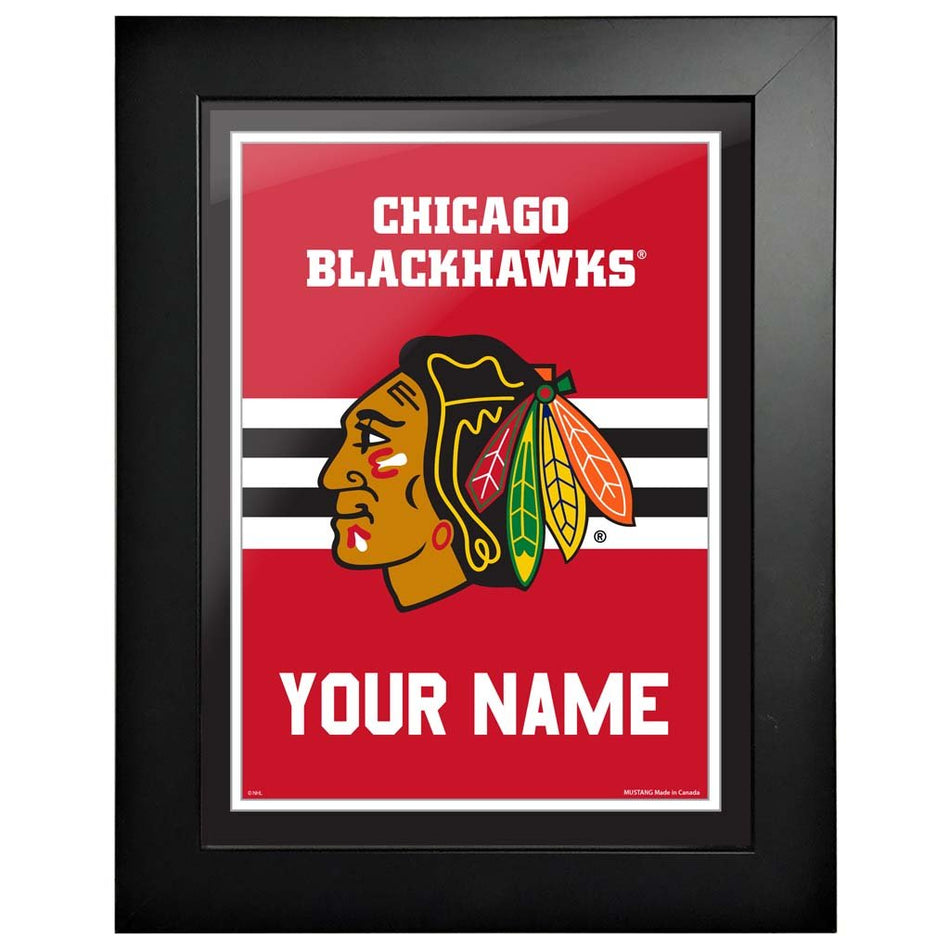 Chicago Blackhawks-12x16 Team Personalized Pic Frame