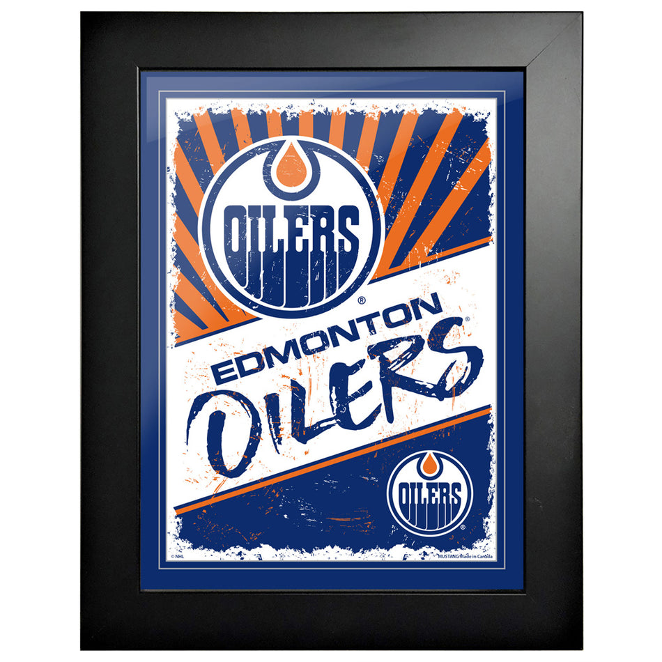 Edmonton Oilers Wall Art | Classic Frame 12" x 16"