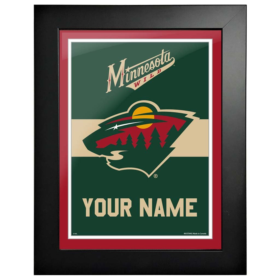 Minnesota Wild-12x16 Team Personalized Pic Frame