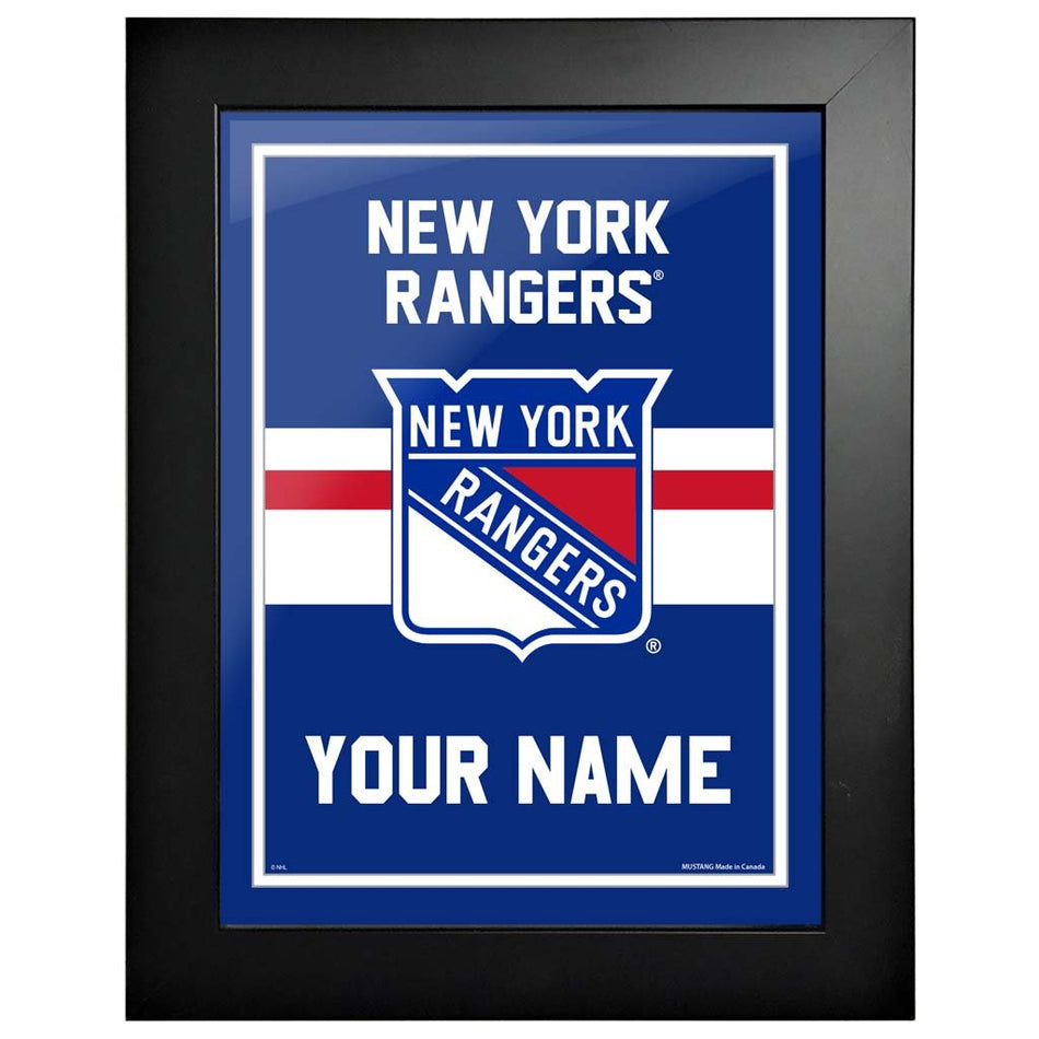 New York Rangers-12x16 Team Personalized Pic Frame
