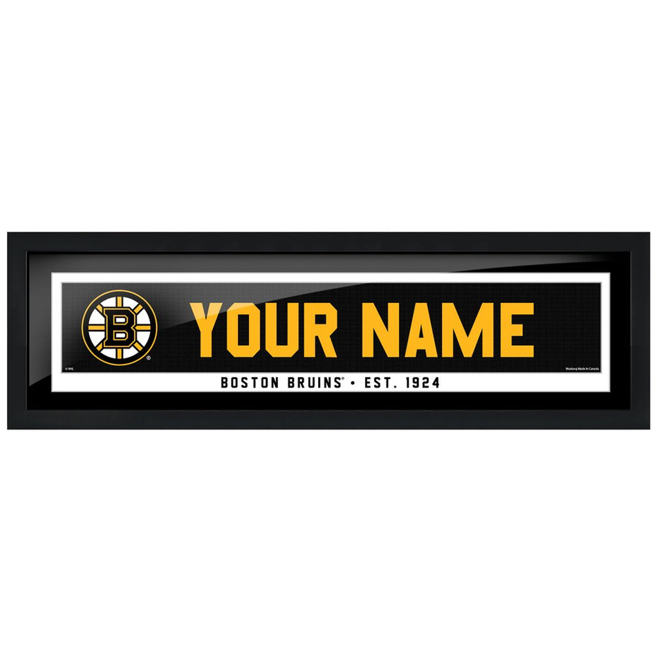 Boston Bruins -6x22 Team Personalized Pic Frame