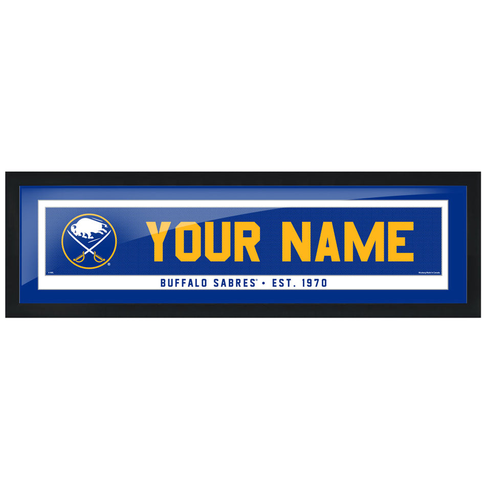 Buffalo Sabres - 6x22 Team Personalized Pic Frame