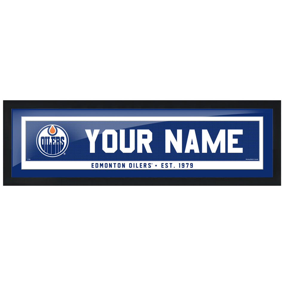 Edmonton Oilers -6x22 Team Personalized Pic Frame