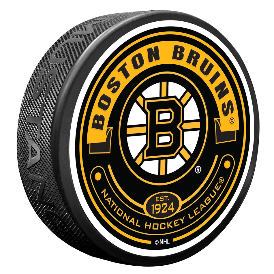 Boston Bruins Puck - Rinkside