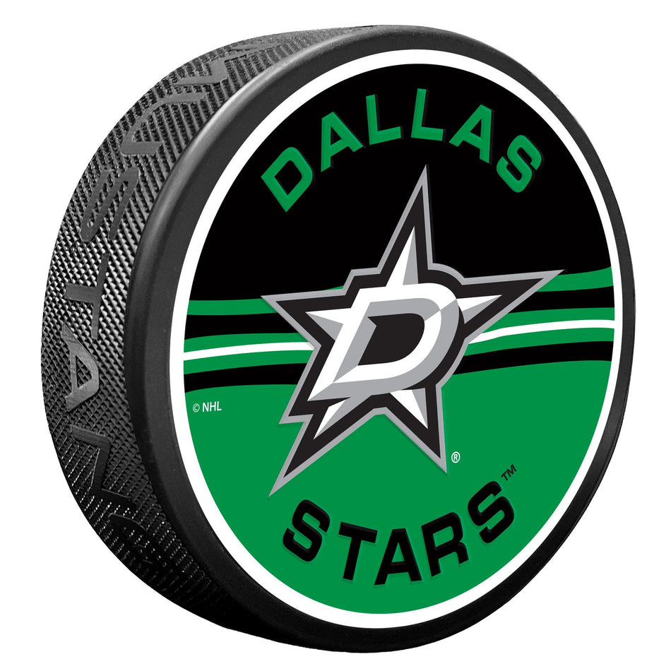 Dallas Stars Puck - Half & Half