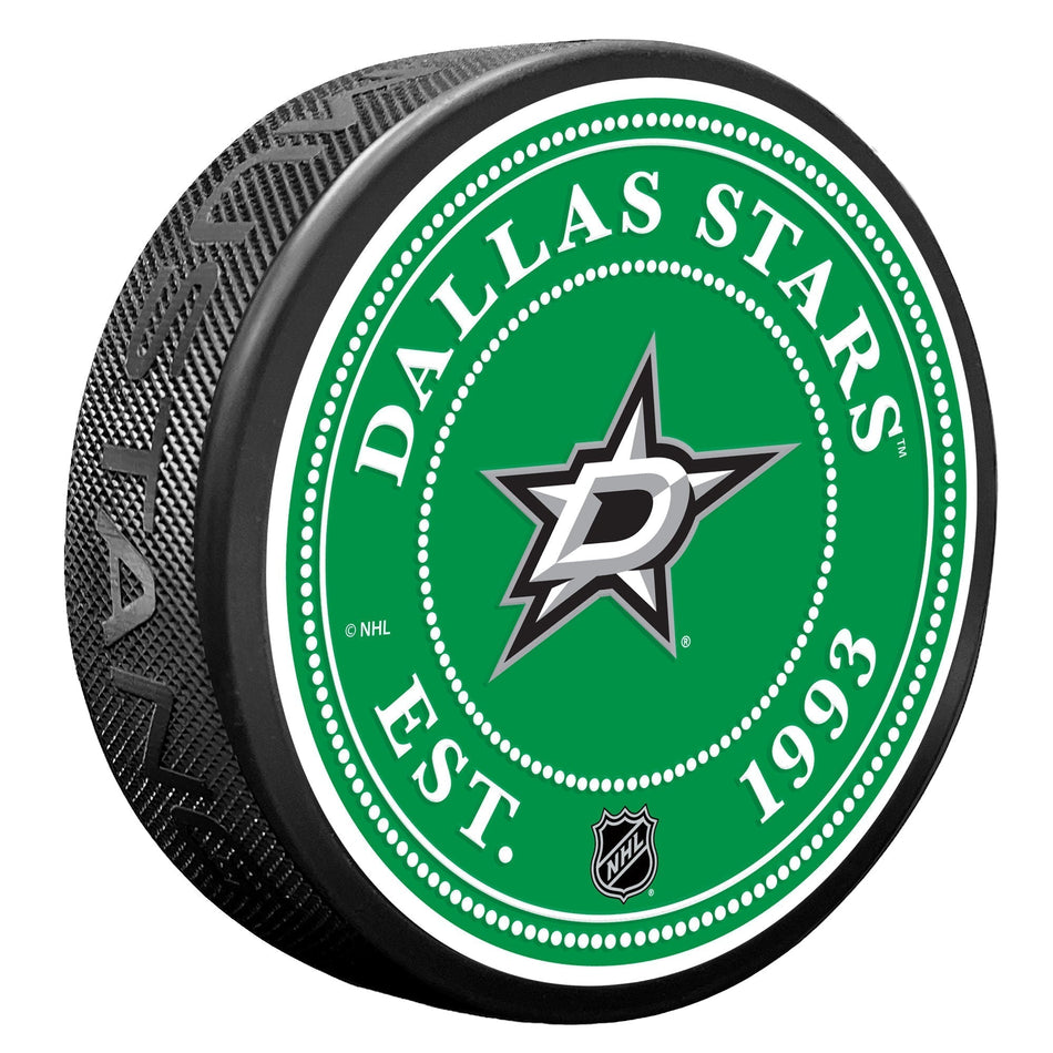 Dallas Stars Puck - Stud