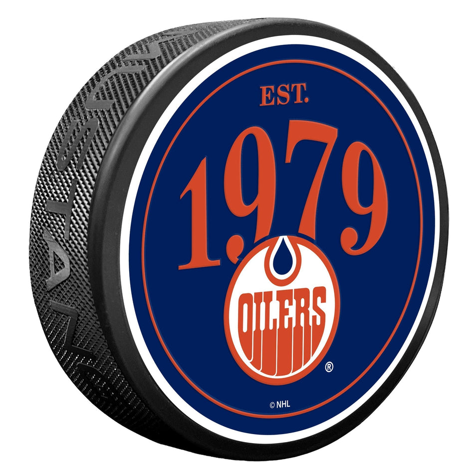 Edmonton Oilers Puck | Founding Year