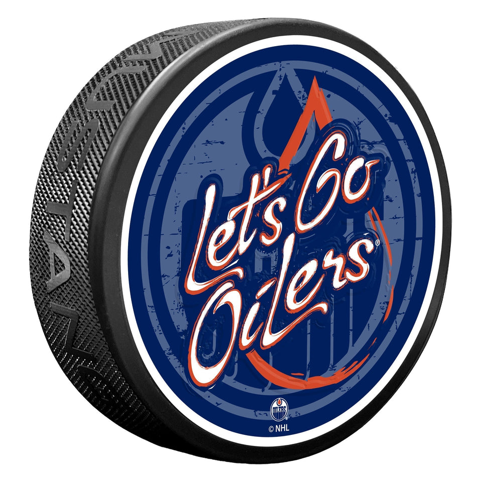 Edmonton Oilers Puck | Let's Go