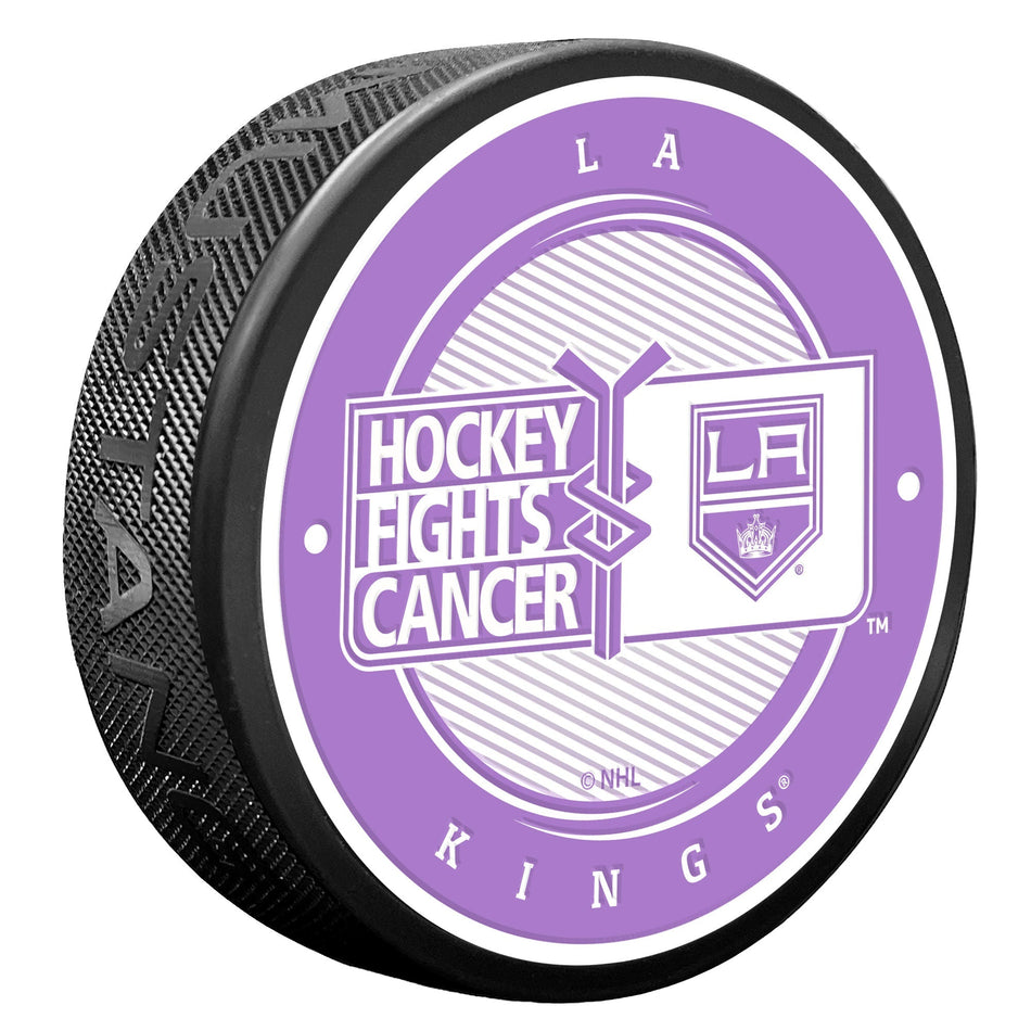 LA Kings Puck - Hockey Fights Cancer