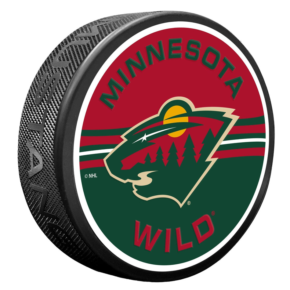 Minnesota Wild Puck - Half & Half