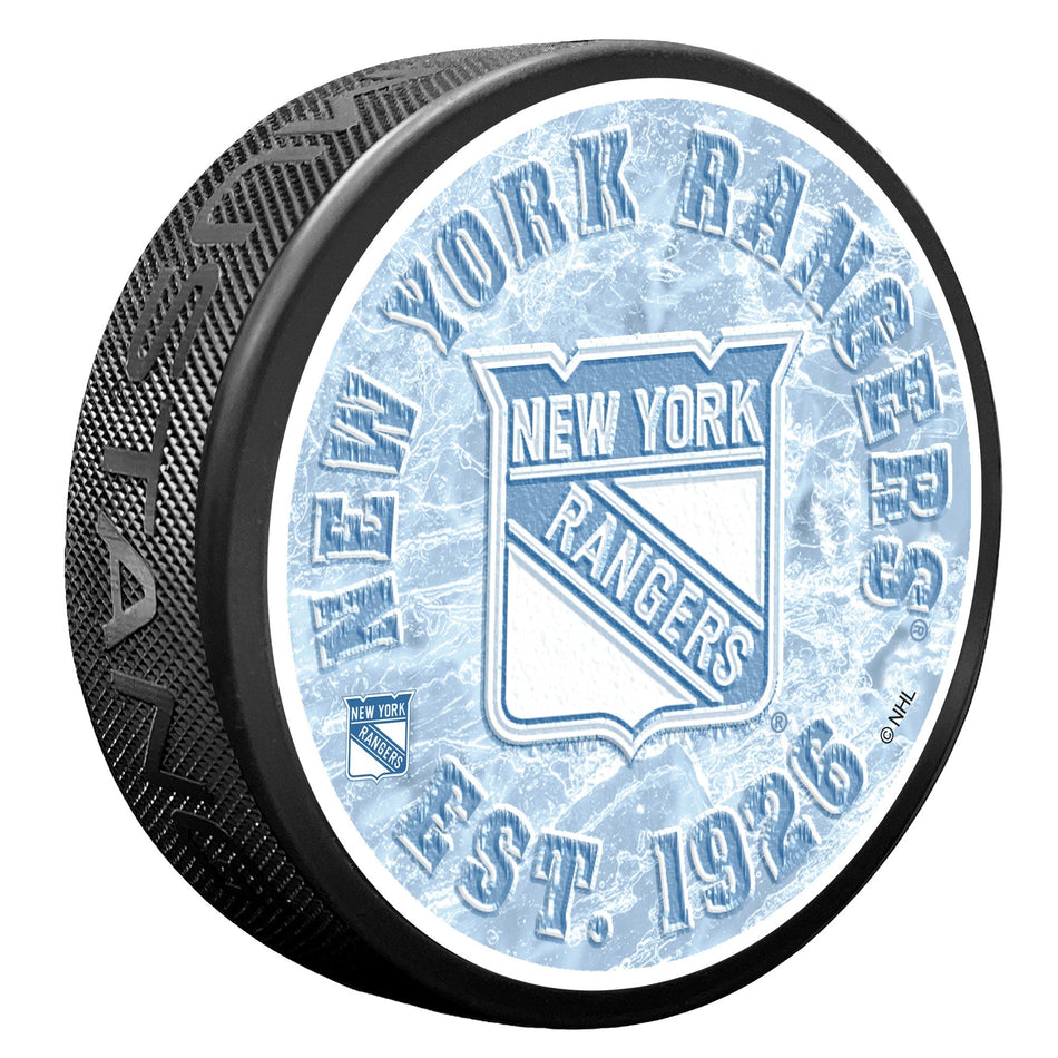 New York Rangers Puck - Frozen