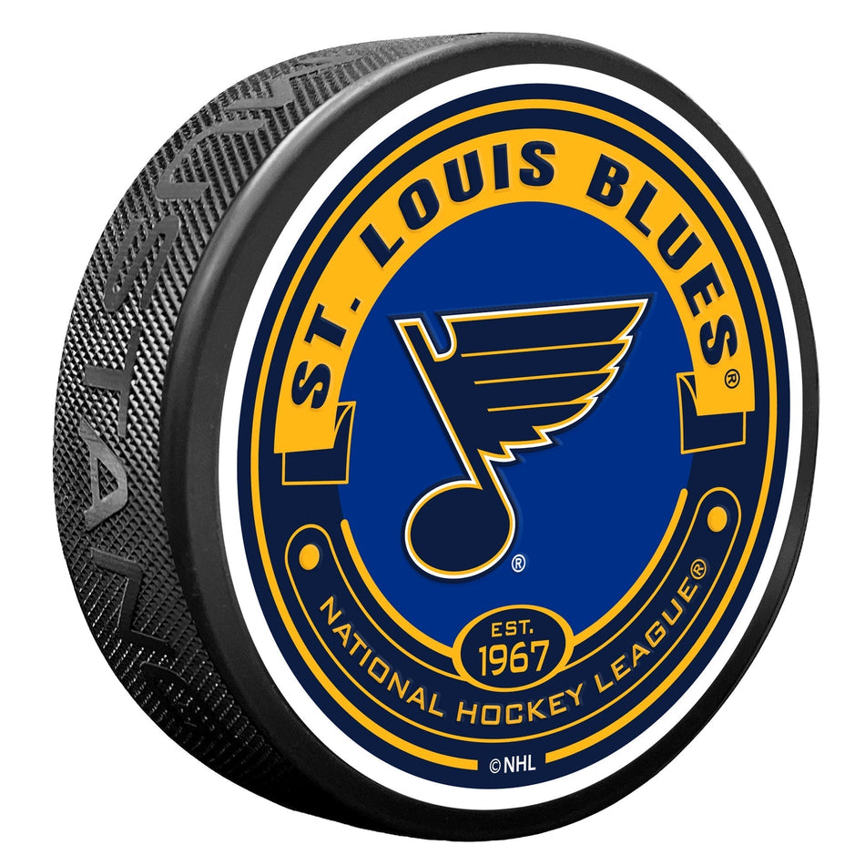 St. Louis Blues Puck - Rinkside
