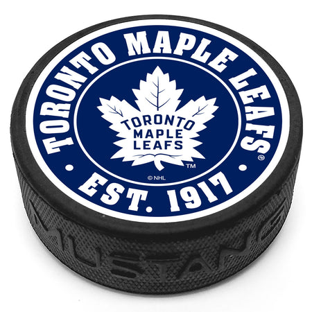 Toronto Maple Leafs Established Textured Puck - Sports Decor