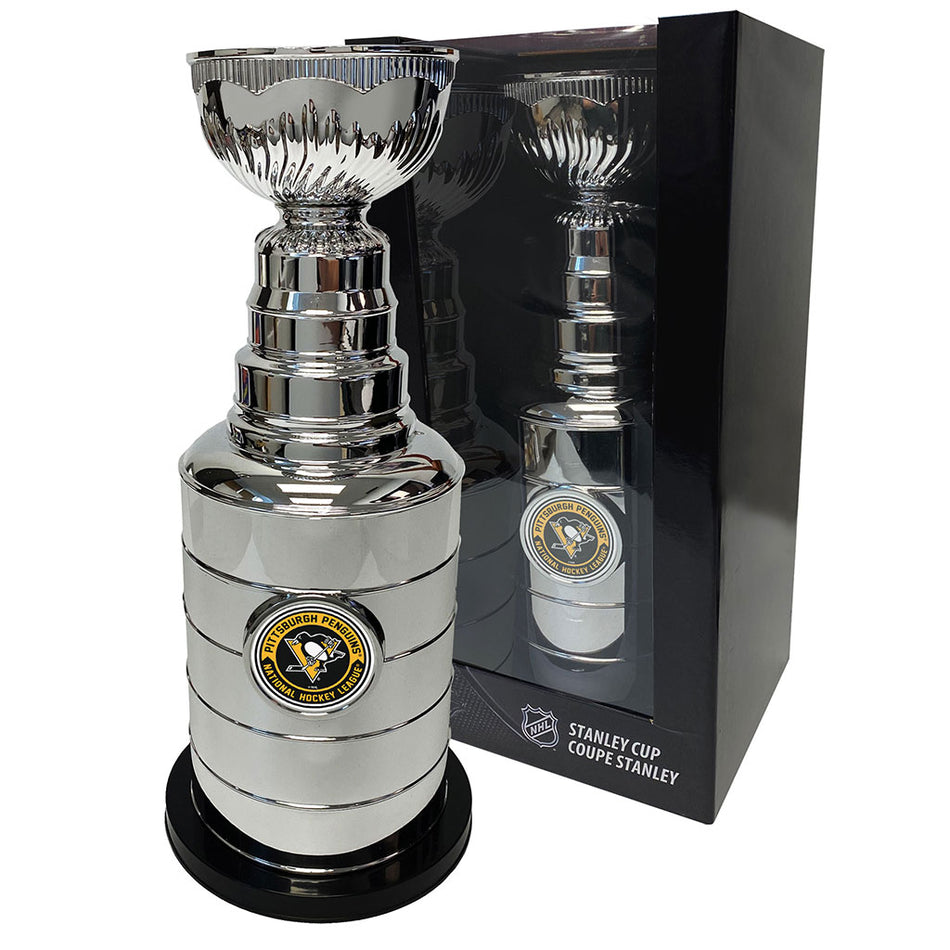 Stanley Cup Coin Bank - Pittsburgh Penguins - Sports Decor