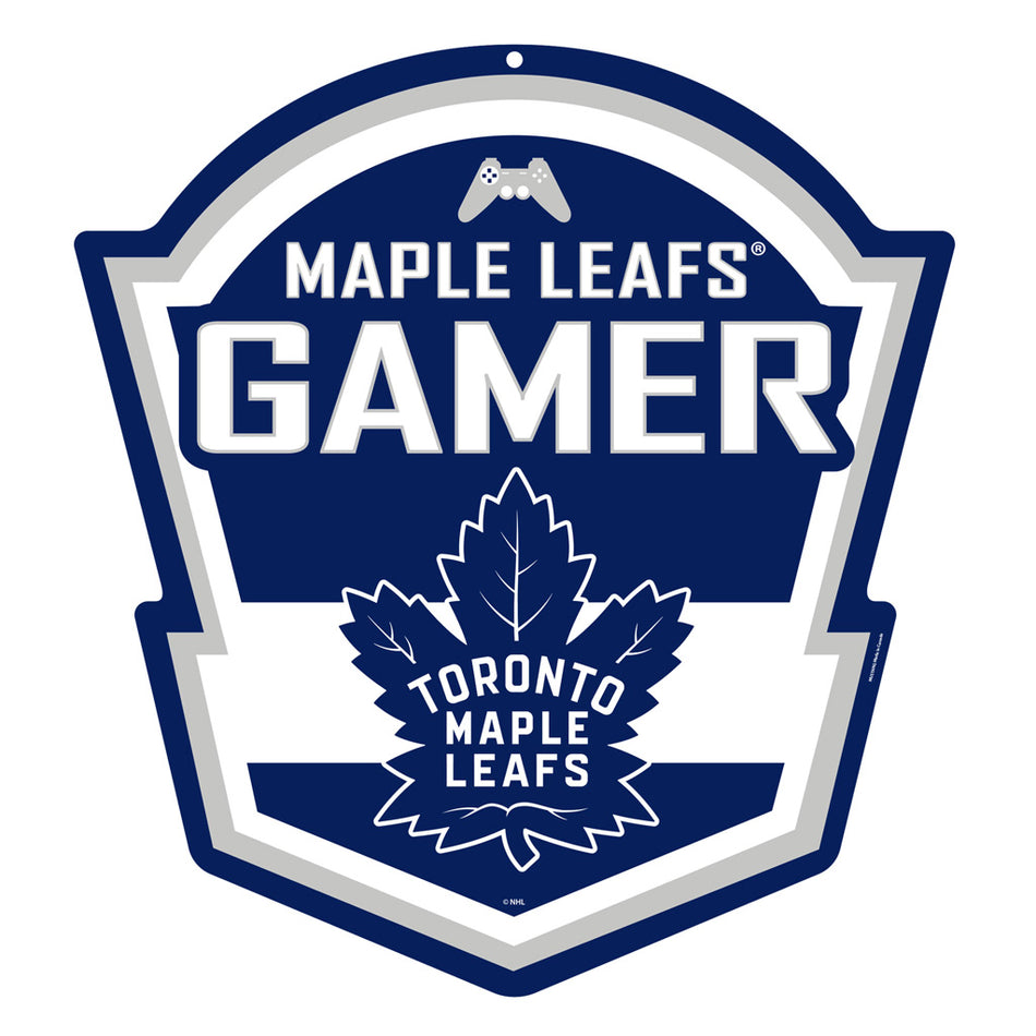 Toronto Maple Leafs 22" Gamer Controller Sign - PVC