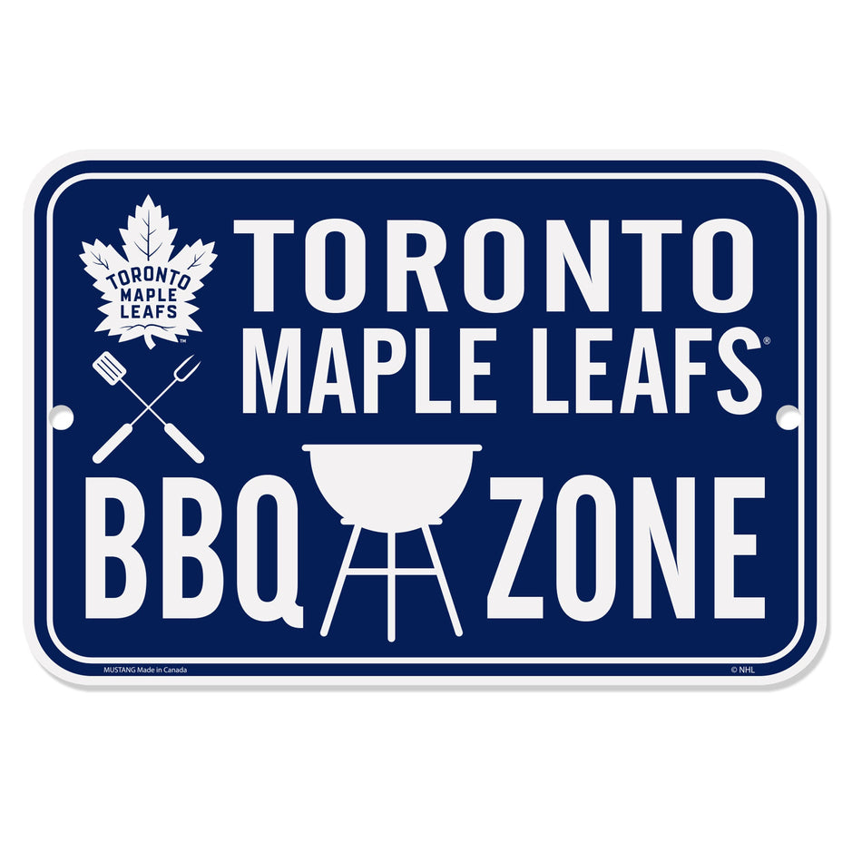 Toronto Maple Leafs Sign - 10"x15" BBQ Zone