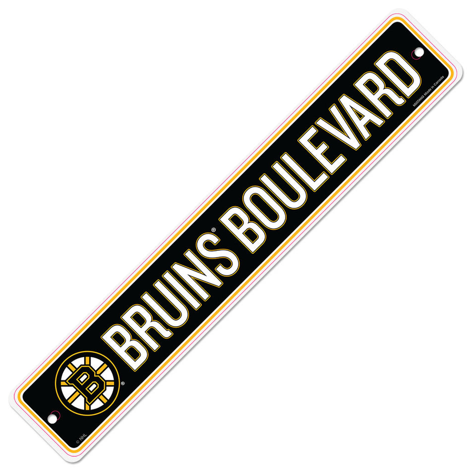 Boston Bruins 4x23 Street Sign