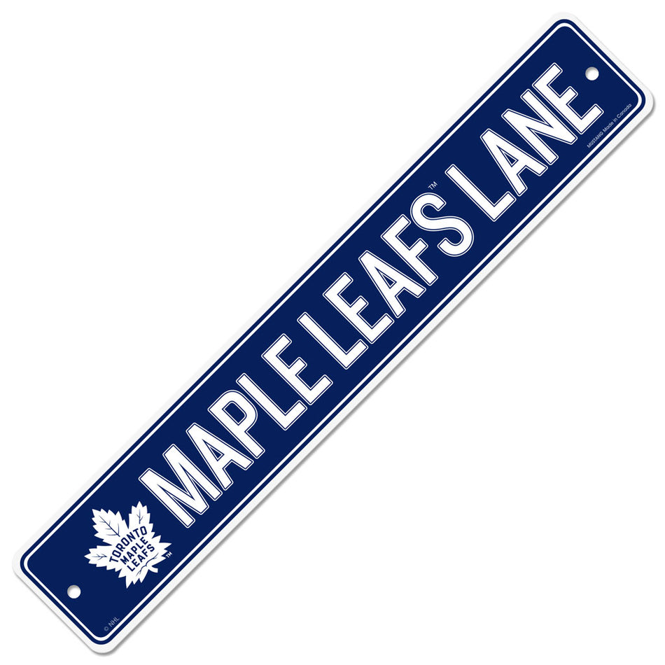 Toronto Maple Leafs 4x23 Street Sign