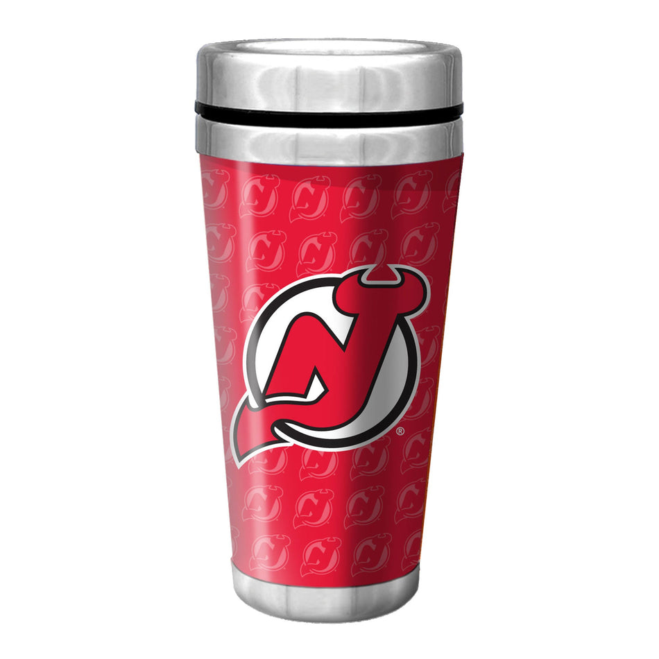 New Jersey Devils Travel Mug - 16 oz. Full Wrap