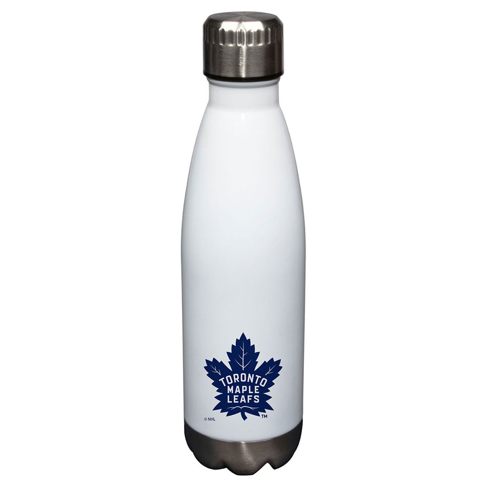 17oz White Toronto Maple Leafs Glacier Water Bottle