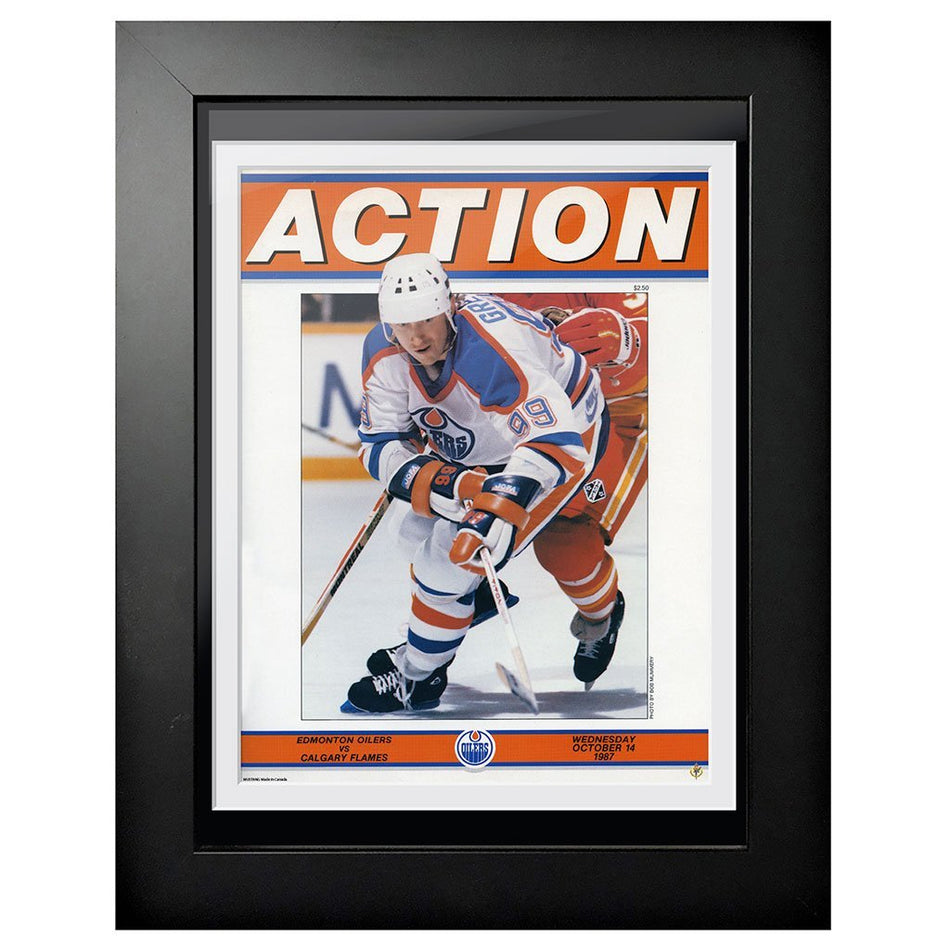 Edmonton Oilers Memorabilia | Wayne Gretzky Program Cover