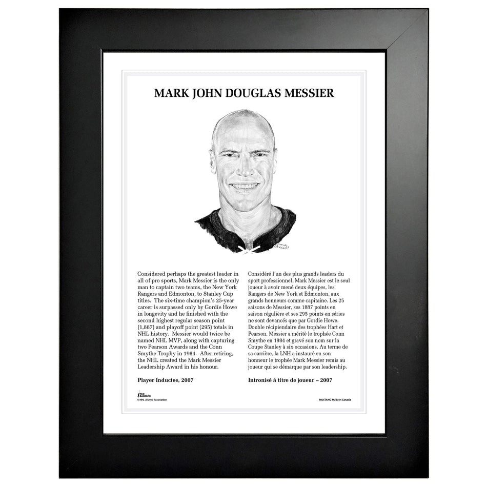 2007 Mark Messier - NHL Legends 12x16 Frame