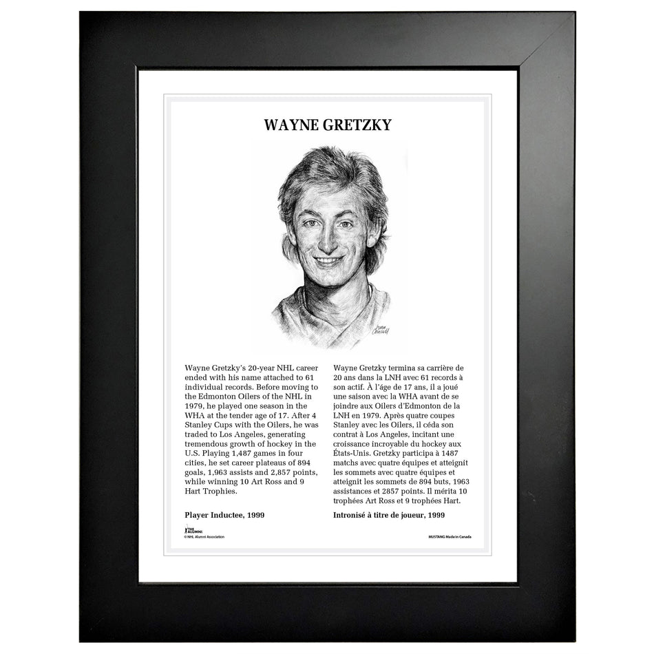 1999 Wayne Gretzky - NHL Legends 12x16 Frame