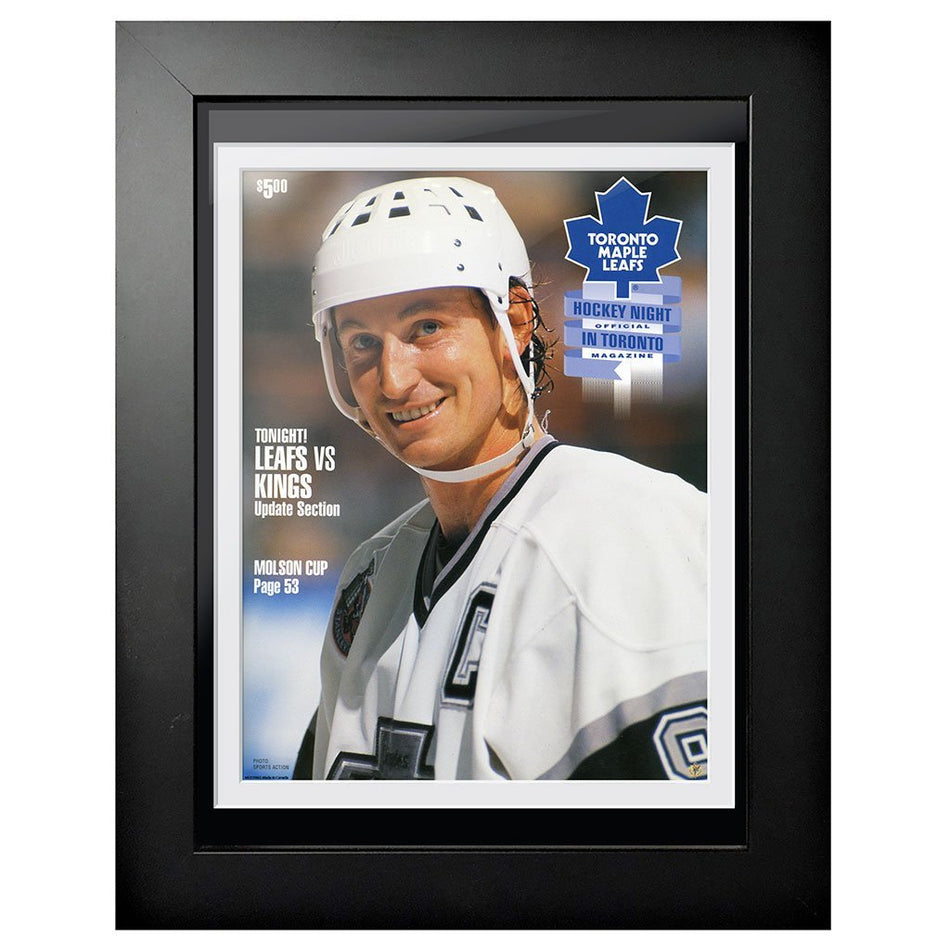 Los Angeles Kings Program Cover - Wayne Gretzky Hockey Night in Toronto