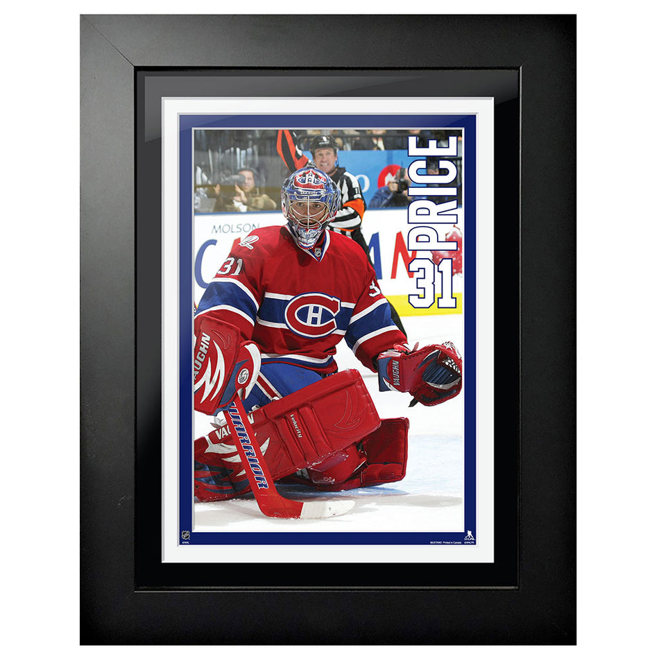 Montreal Canadiens Carey Price 12x16 VT Design - Home Jersey