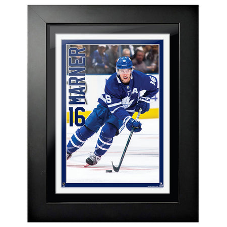 Toronto Maple Leafs Art-Mitch Marner Picture Frame Vertical Design 12" x 16"