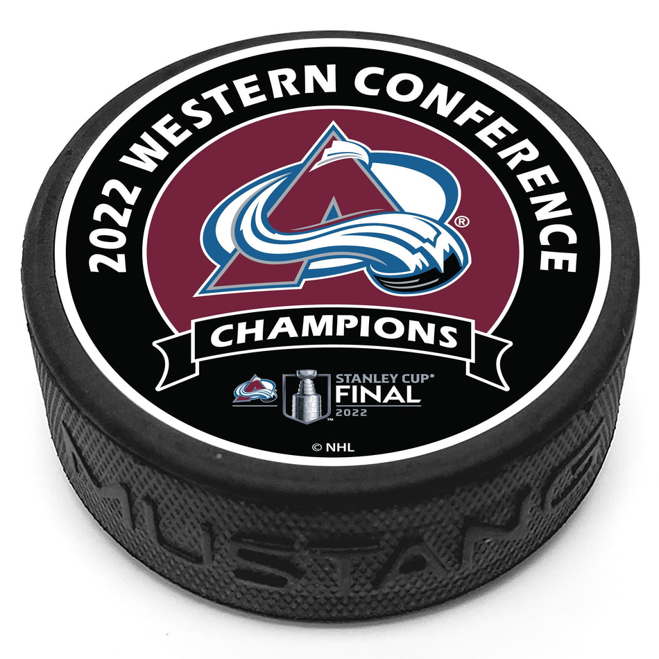 Colorado Avalanche Western Conference Champs Puck
